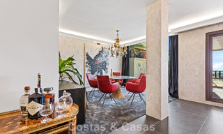 Gemoderniseerd luxe appartement met panoramische zeezicht te koop in Golfresort te Marbella - Benahavis 784846 