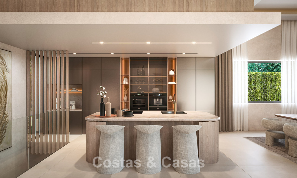 Modernistische gelijkvloerse luxevilla te koop, in Nueva Andalucia, Marbella 784893