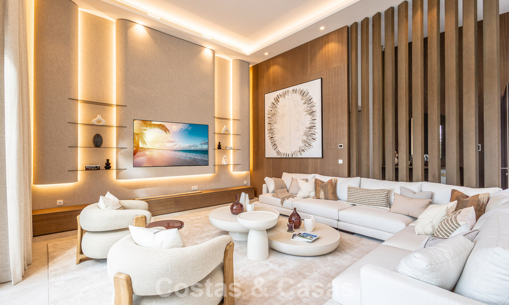 Modernistische gelijkvloerse luxevilla te koop, in Nueva Andalucia, Marbella 799832