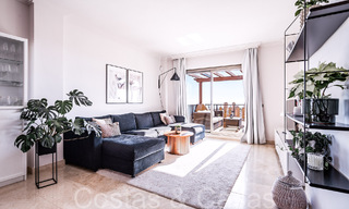 Instapklaar, luxe penthouse met panoramische zichten op golf, zee en bergen te koop in Benahavis - Marbella 784806 