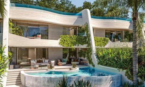 Vooruitstrevende duplex appartementen met design-interieur te koop op Marbella’s Golden Mile 785016