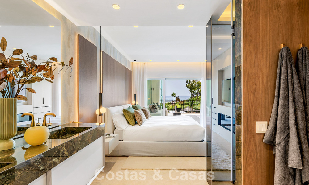 Luxe appartement met zeezicht te koop in een exclusief strandcomplex op de New Golden Mile tussen Marbella en Estepona 785215