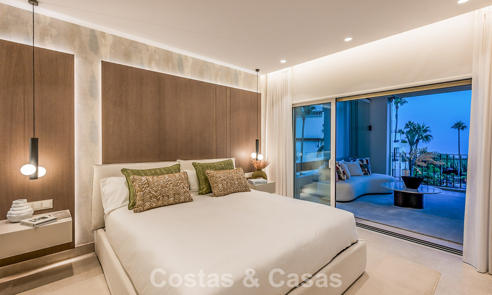 Luxe appartement met zeezicht te koop in een exclusief strandcomplex op de New Golden Mile tussen Marbella en Estepona 785219