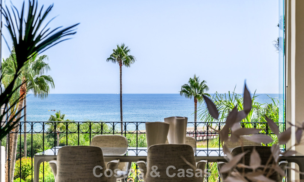 Luxe appartement met zeezicht te koop in een exclusief strandcomplex op de New Golden Mile tussen Marbella en Estepona 785222