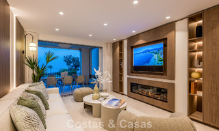 Luxe appartement met zeezicht te koop in een exclusief strandcomplex op de New Golden Mile tussen Marbella en Estepona 785230 