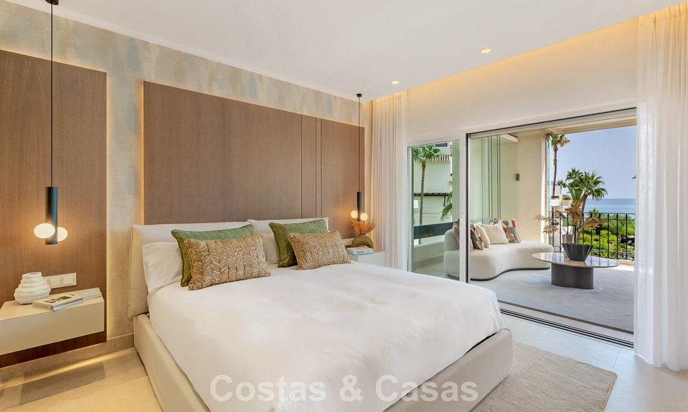 Luxe appartement met zeezicht te koop in een exclusief strandcomplex op de New Golden Mile tussen Marbella en Estepona 785239