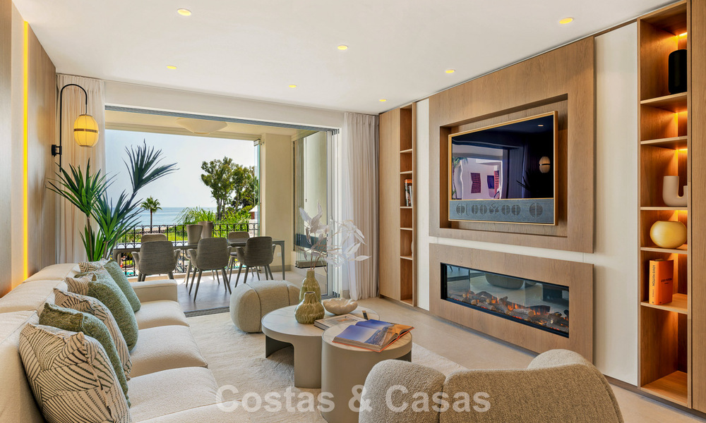 Luxe appartement met zeezicht te koop in een exclusief strandcomplex op de New Golden Mile tussen Marbella en Estepona 785250