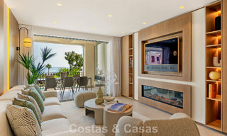 Luxe appartement met zeezicht te koop in een exclusief strandcomplex op de New Golden Mile tussen Marbella en Estepona 785250 
