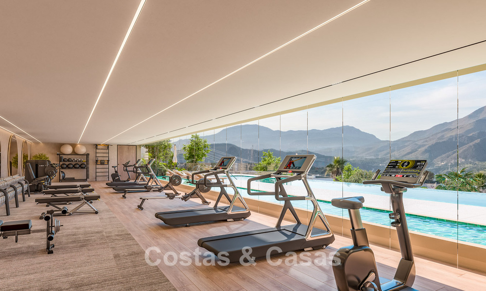 Lancering! Innovatieve off-plan appartementen met panoramisch berg- en zeezicht te koop nabij Estepona centrum 785252