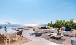 Lancering! Innovatieve off-plan appartementen met panoramisch berg- en zeezicht te koop nabij Estepona centrum 785256 