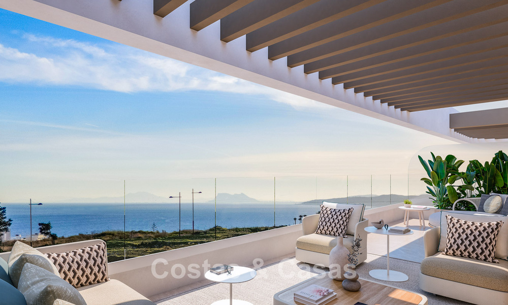 Lancering! Innovatieve off-plan appartementen met panoramisch berg- en zeezicht te koop nabij Estepona centrum 785257