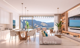 Lancering! Innovatieve off-plan appartementen met panoramisch berg- en zeezicht te koop nabij Estepona centrum 785263 