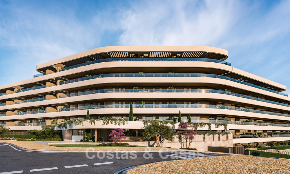 Lancering! Innovatieve off-plan appartementen met panoramisch berg- en zeezicht te koop nabij Estepona centrum 785269