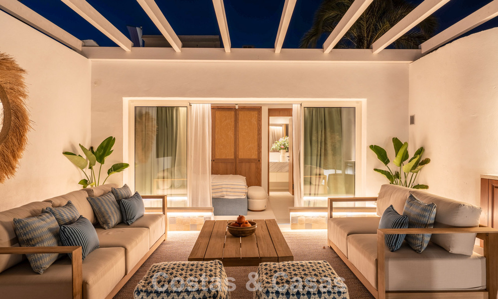 Luxueuze strandwoning met open zeezicht te koop, direct aan het strand op de prestigieuze Golden Mile van Marbella 785327