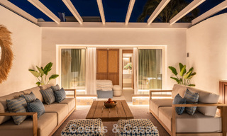 Luxueuze strandwoning met open zeezicht te koop, direct aan het strand op de prestigieuze Golden Mile van Marbella 785327 