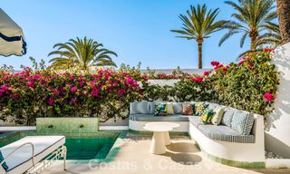 Luxueuze strandwoning met open zeezicht te koop, direct aan het strand op de prestigieuze Golden Mile van Marbella 785334 