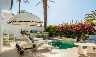 Luxueuze strandwoning met open zeezicht te koop, direct aan het strand op de prestigieuze Golden Mile van Marbella 785335 