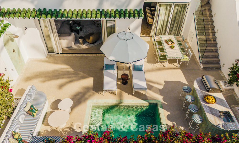 Luxueuze strandwoning met open zeezicht te koop, direct aan het strand op de prestigieuze Golden Mile van Marbella 785342