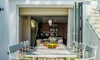 Luxueuze strandwoning met open zeezicht te koop, direct aan het strand op de prestigieuze Golden Mile van Marbella 785351 
