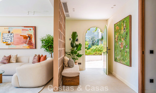 Luxueuze strandwoning met open zeezicht te koop, direct aan het strand op de prestigieuze Golden Mile van Marbella 785360 