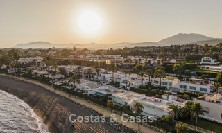 Luxueuze strandwoning met open zeezicht te koop, direct aan het strand op de prestigieuze Golden Mile van Marbella 785364 
