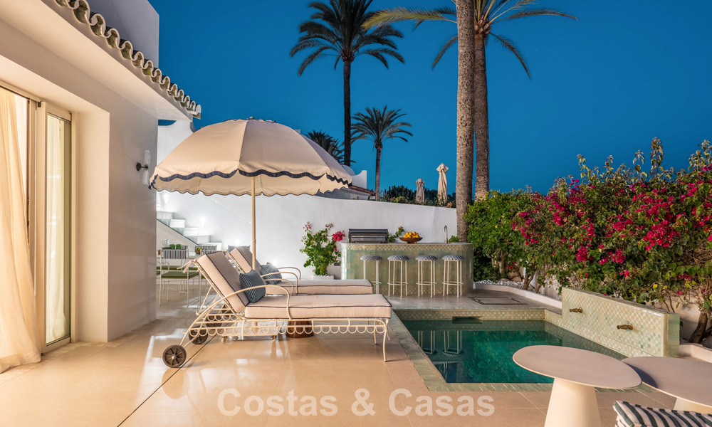 Luxueuze strandwoning met open zeezicht te koop, direct aan het strand op de prestigieuze Golden Mile van Marbella 785366
