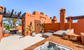 Prestigieus townhouse te koop in een exclusief wooncomplex op de Golden Mile van Marbella 785430 