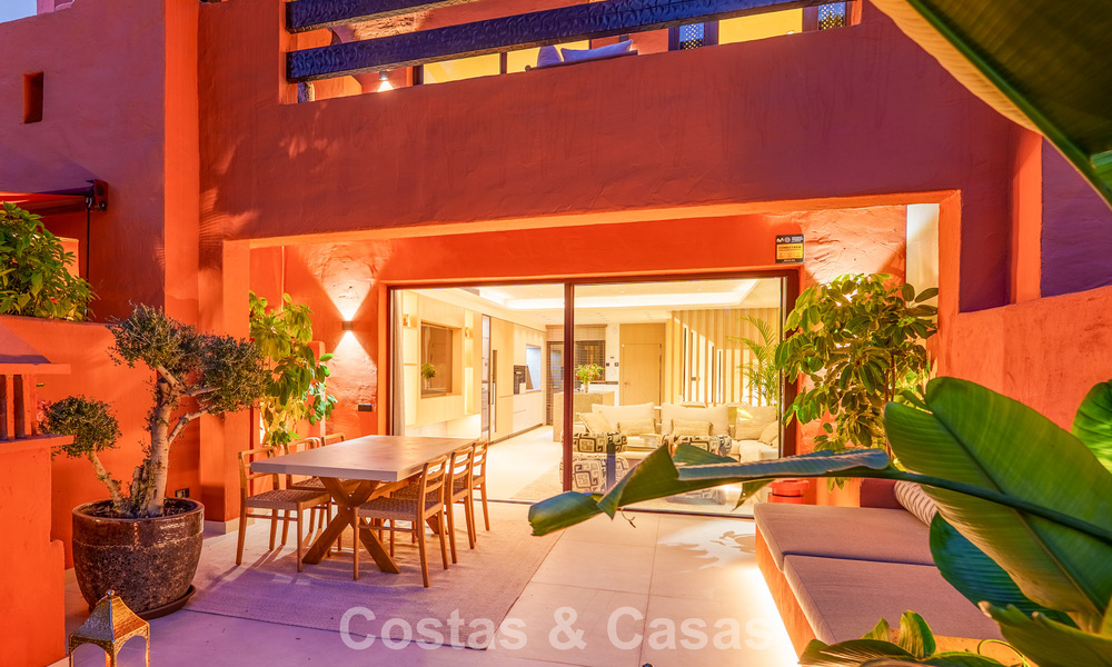 Prestigieus townhouse te koop in een exclusief wooncomplex op de Golden Mile van Marbella 785453