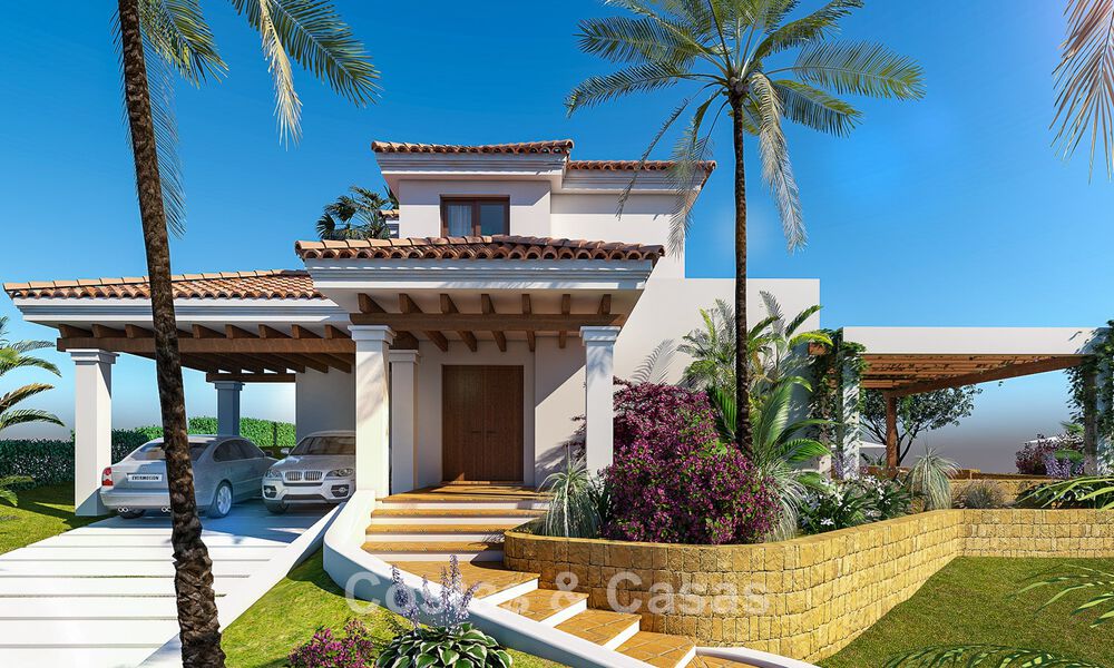 Prachtige bouwgrond te koop met mooi uitzicht, om uw droomvilla te bouwen – Valle Romano, Estepona West 808435