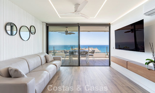 Eigentijds gerenoveerd 3-slaapkamer appartement met open zeezicht te koop aan de oostkant van Marbella centrum 785517 