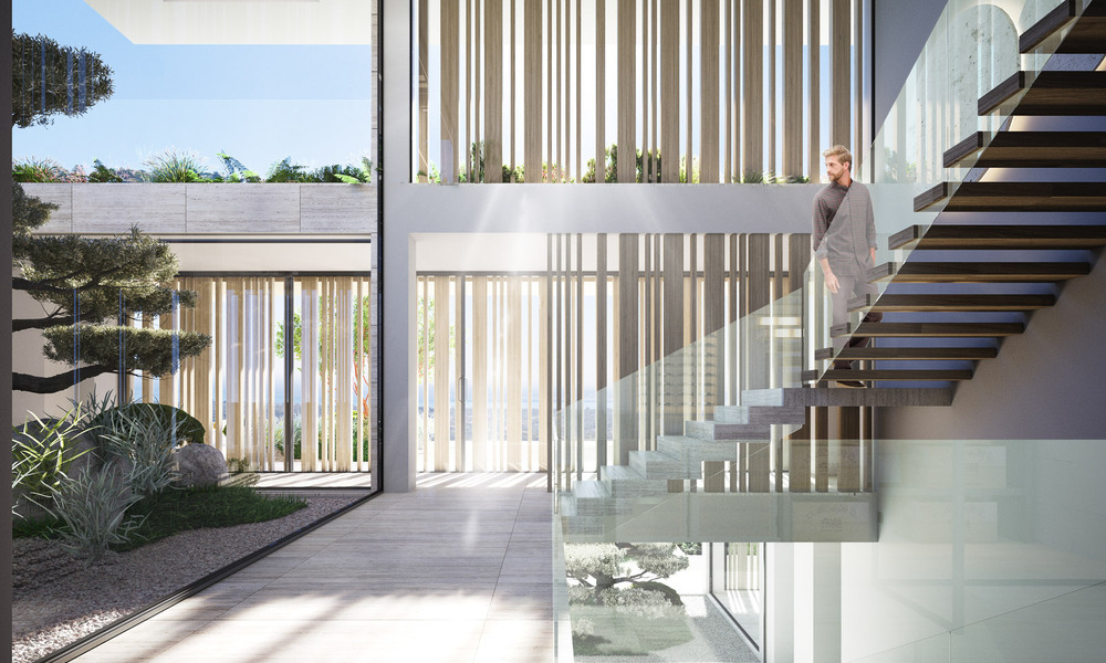 Nieuwe, high-end luxevilla te koop met zeezicht in een gated en permanent bewaakte villawijk van Sotogrande, Costa del Sol 785706