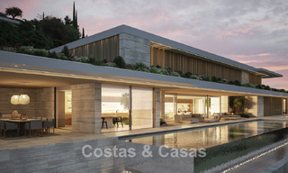 Nieuwe, high-end luxevilla te koop met zeezicht in een gated en permanent bewaakte villawijk van Sotogrande, Costa del Sol 785707 