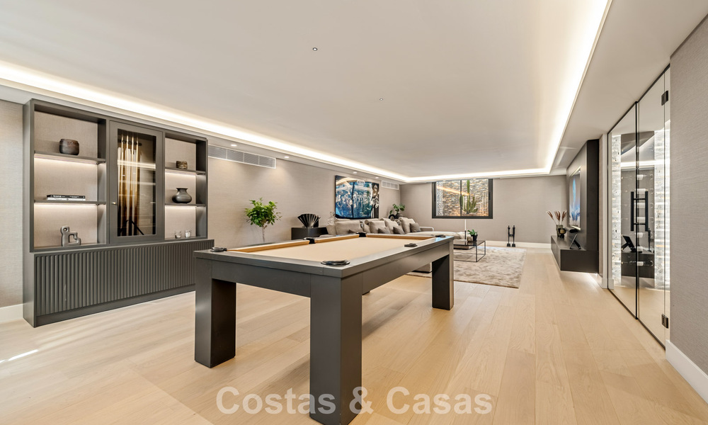 Royale luxevilla met moderne mediterrane architectuur te koop op Marbella’s Golden Mile 785568