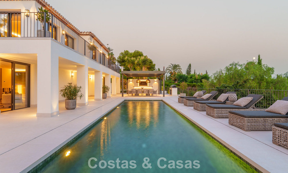 Royale luxevilla met moderne mediterrane architectuur te koop op Marbella’s Golden Mile 785588