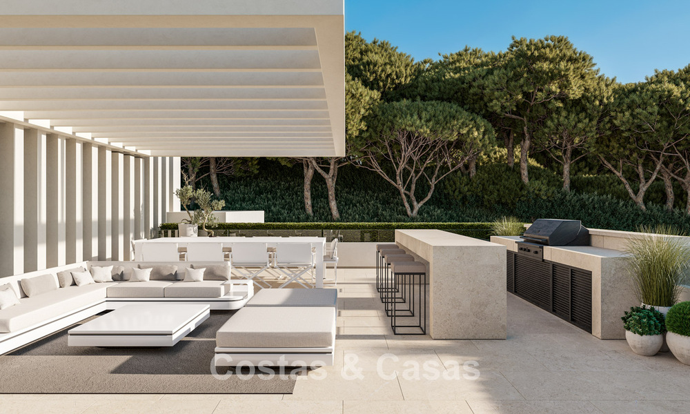 High-end luxevilla’s met panoramisch uitzicht op zee, in een beveiligde urbanisatie in Benahavis - Marbella 785789