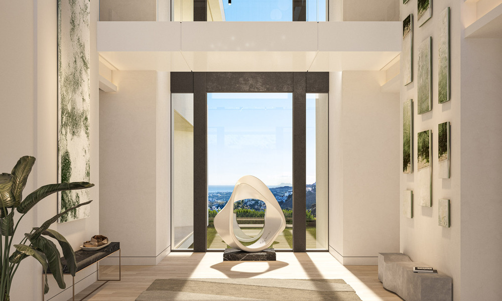 Prestigieuze villa’s met adembenemend panoramisch zeezicht, gelegen in een beveiligde residentie in Benahavis - Marbella 785798