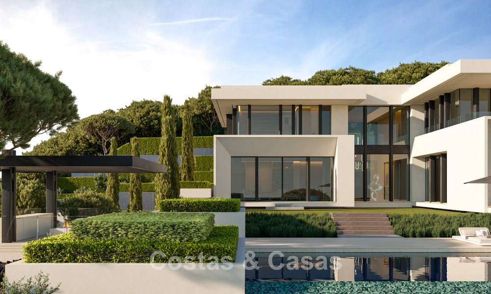 Prestigieuze villa’s met adembenemend panoramisch zeezicht, gelegen in een beveiligde residentie in Benahavis - Marbella 785805
