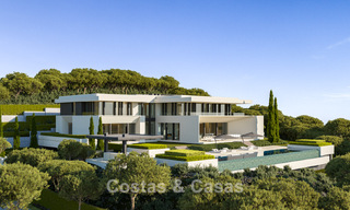 Prestigieuze villa’s met adembenemend panoramisch zeezicht, gelegen in een beveiligde residentie in Benahavis - Marbella 785809 