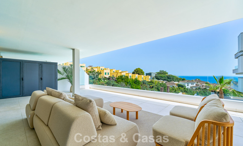 Nieuwe appartementen te koop op toplocatie met zeezicht tussen Benalmadena en Fuengirola, Costa del Sol 801819
