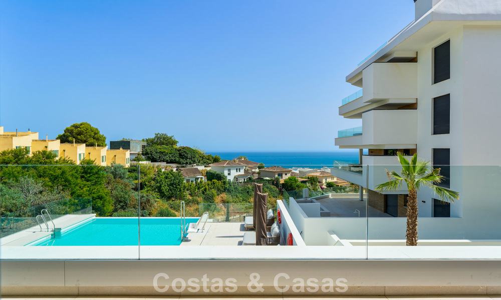 Nieuwe appartementen te koop op toplocatie met zeezicht tussen Benalmadena en Fuengirola, Costa del Sol 801822