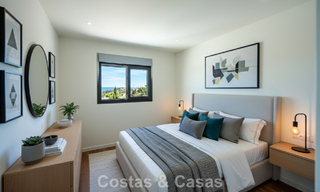 Instapklaar, gloednieuw, modern appartement te koop op bovenste verdieping in golfurbanisatie vlak bij Estepona stad 785914 