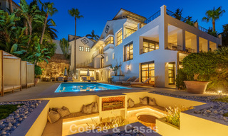 Statige luxevilla te koop in een begeerde villawijk in het hart van Nueva Andalucia, Marbella 790421 