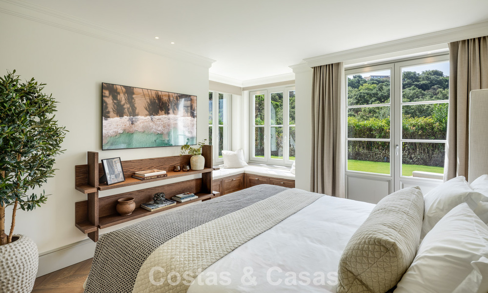 Sublieme boutique villa te koop, omgeven door weelderig groen in het exclusieve La Zagaleta resort in Marbella - Benahavis 786148