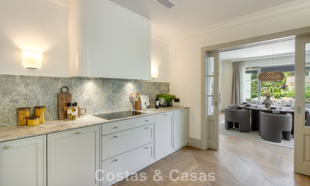 Sublieme boutique villa te koop, omgeven door weelderig groen in het exclusieve La Zagaleta resort in Marbella - Benahavis 786174