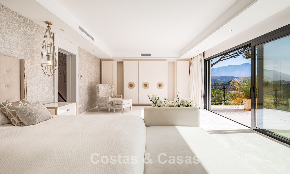 Ruime villa met zeezicht en een separaat gastenverblijf te koop in El Madroñal in Benahavis - Marbella 786424