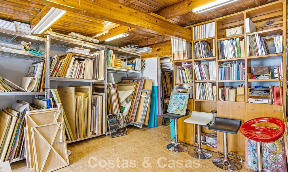 Unieke, ruime gelijkvloerse woning met veel mogelijkheden, centraal gelegen in Marbella centrum 786513