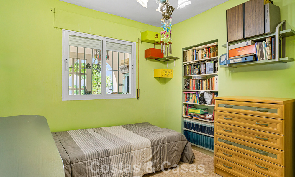 Unieke, ruime gelijkvloerse woning met veel mogelijkheden, centraal gelegen in Marbella centrum 786534