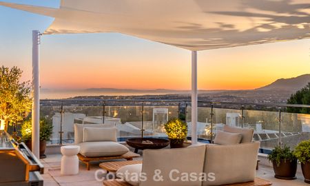 Instapklare, modernistische luxe woning met privézwembad te koop in Sierra Blanca op de Golden Mile van Marbella 786667