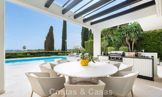 Gemoderniseerde familievilla te koop in een begeerde golfomgeving in Nueva Andalucia, Marbella 786825 