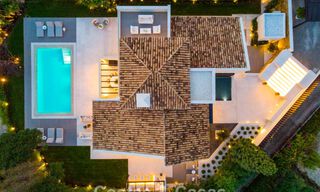 Gemoderniseerde familievilla te koop in een begeerde golfomgeving in Nueva Andalucia, Marbella 786838 